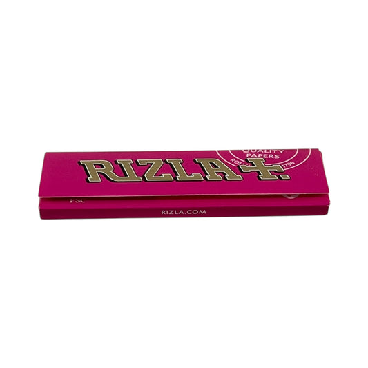 Rizla Pink Regular Rolling Papers – Thin | 50 Leaves