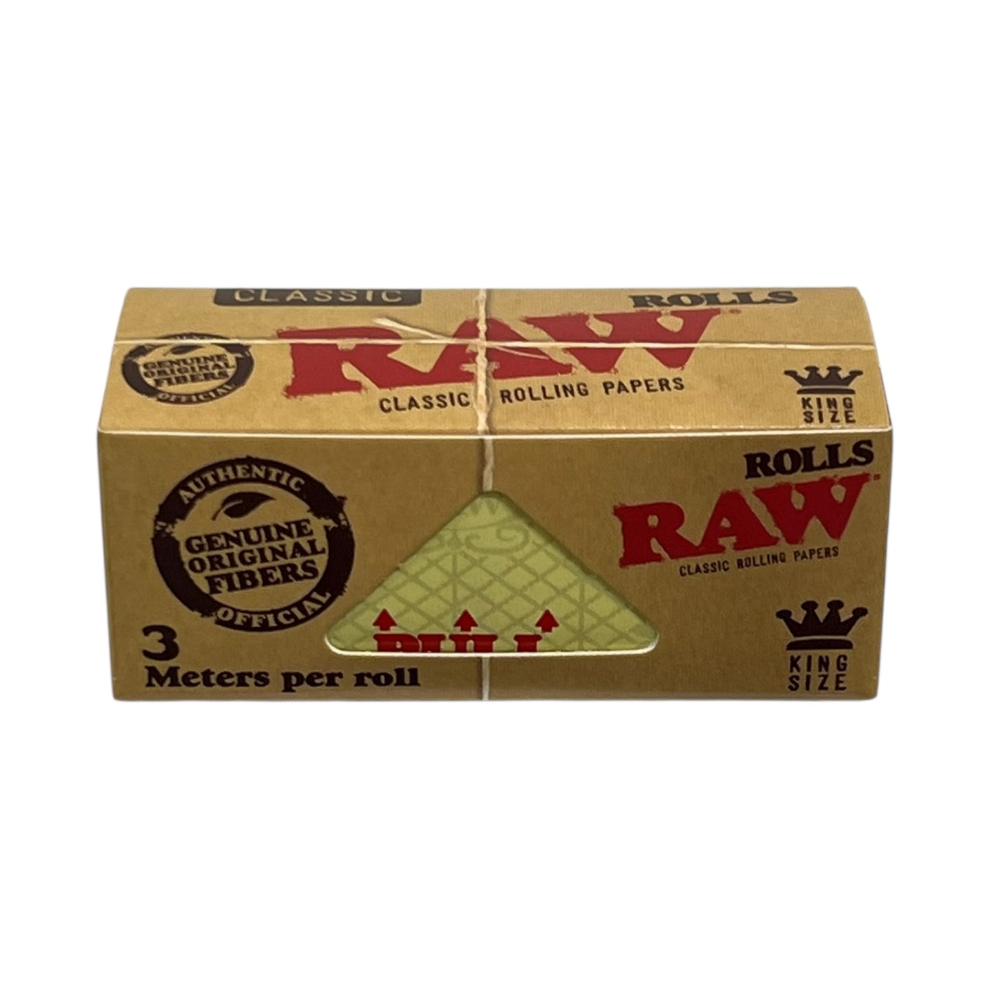 RAW Classic King Size 3m Rolling Paper Roll – Unbleached & Custom Length