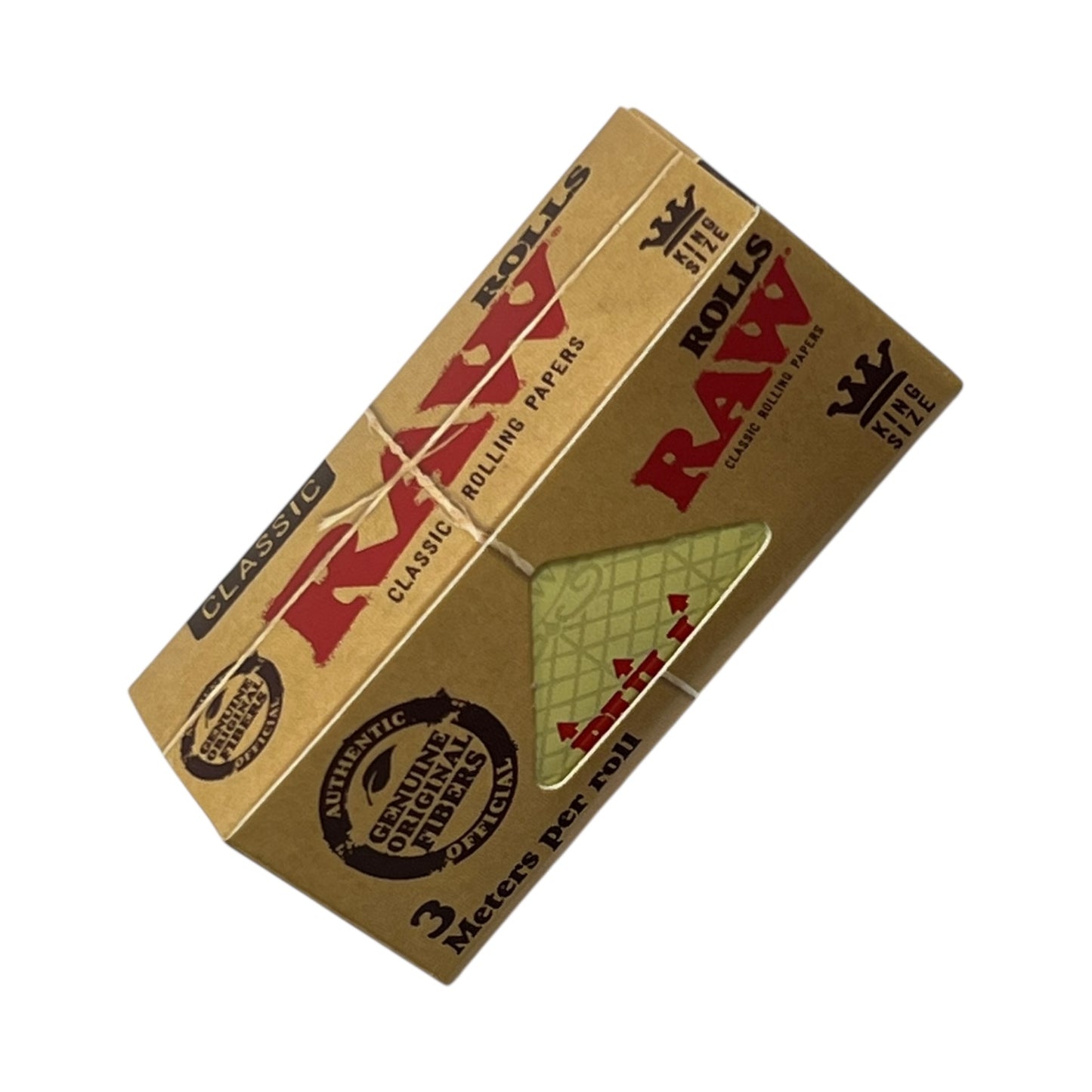 RAW Classic King Size 3m Rolling Paper Roll – Unbleached & Custom Length