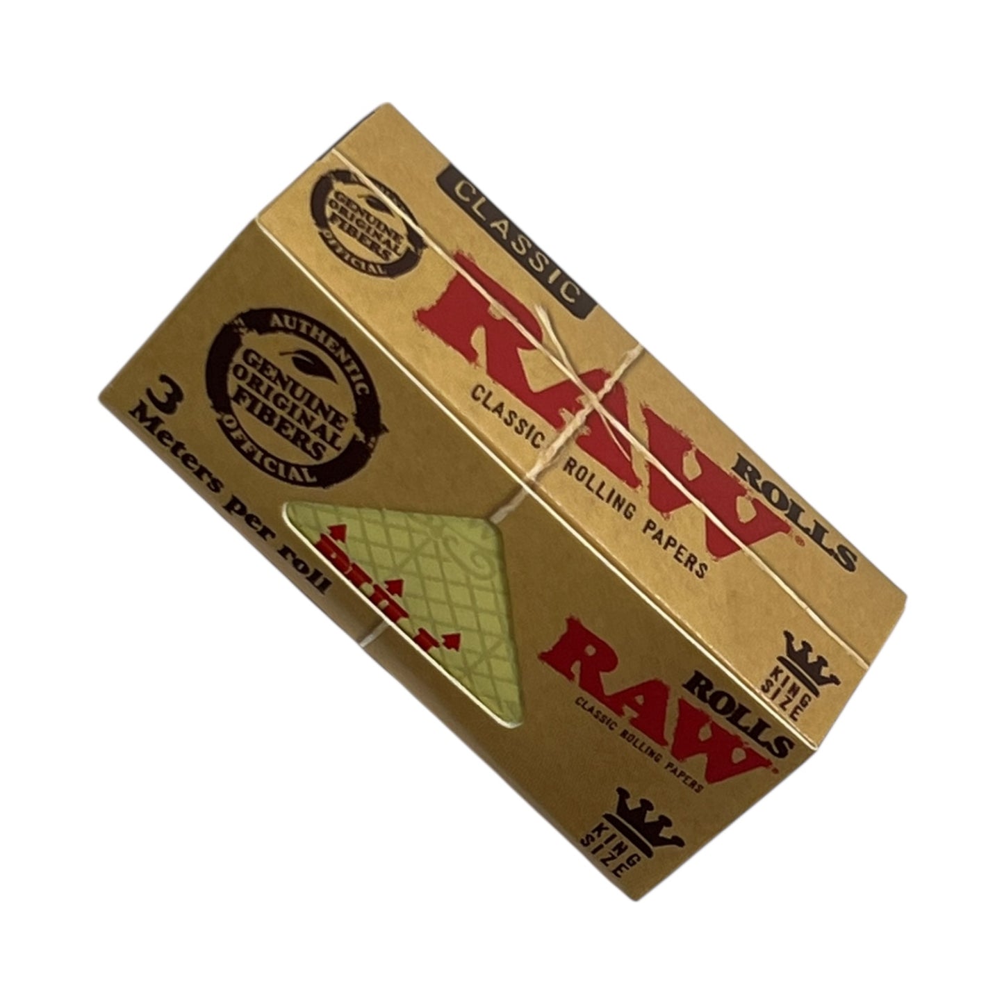 RAW Classic King Size 3m Rolling Paper Roll – Unbleached & Custom Length