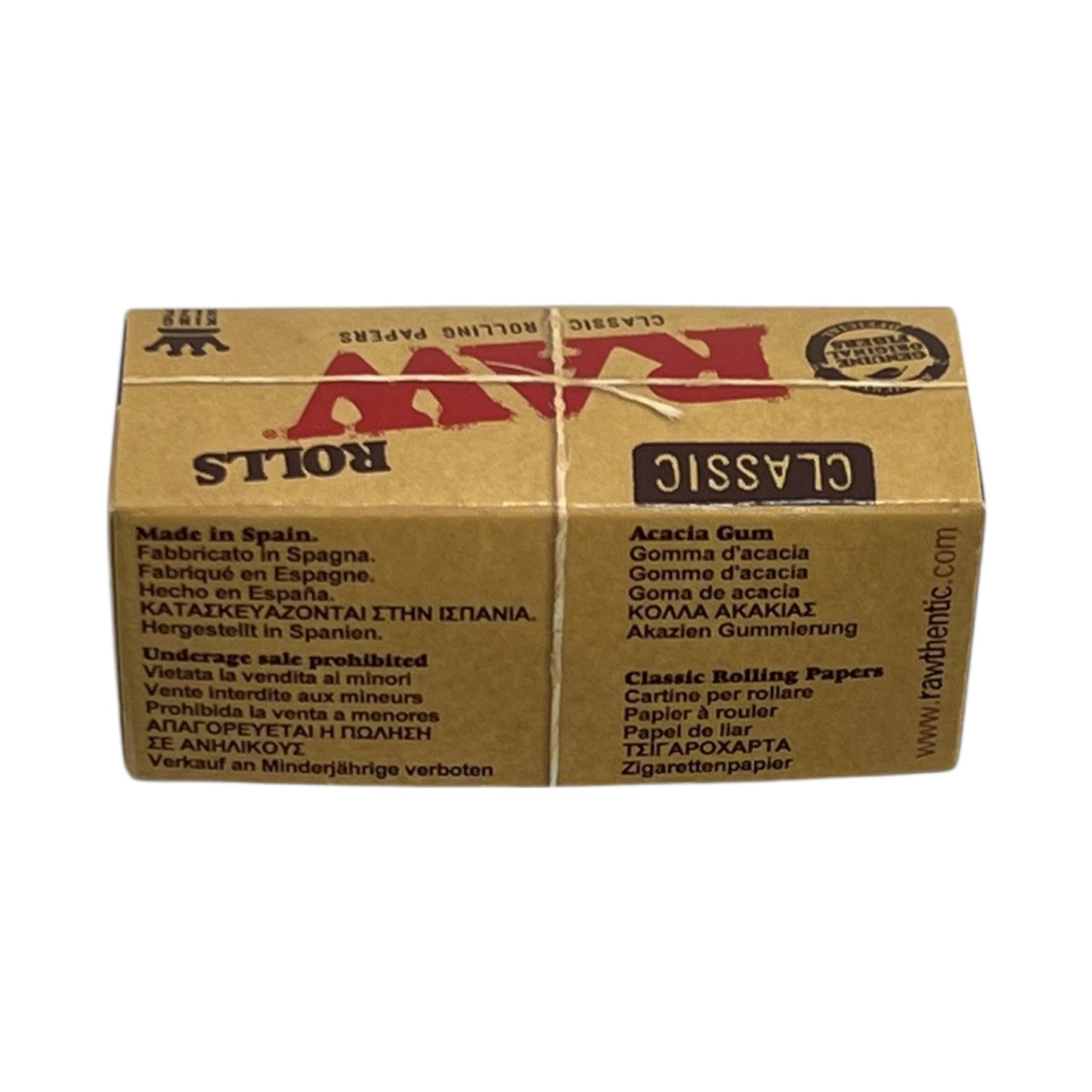 RAW Classic King Size 3m Rolling Paper Roll – Unbleached & Custom Length