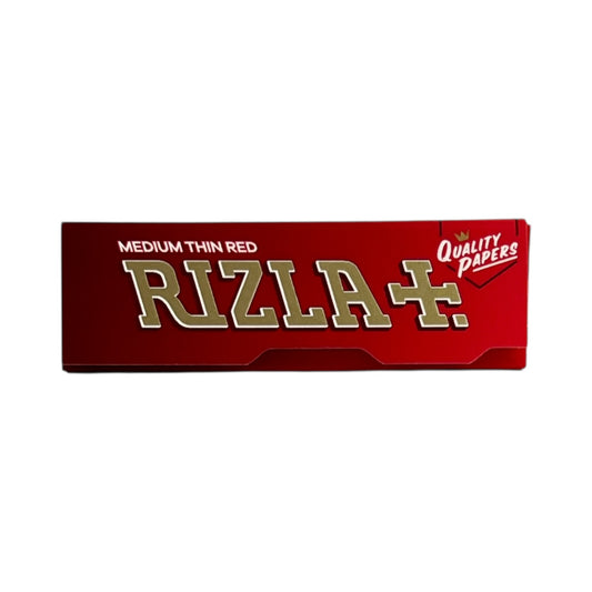 Rizla Red Regular Rolling Papers – Medium Weight | 50 Leaves