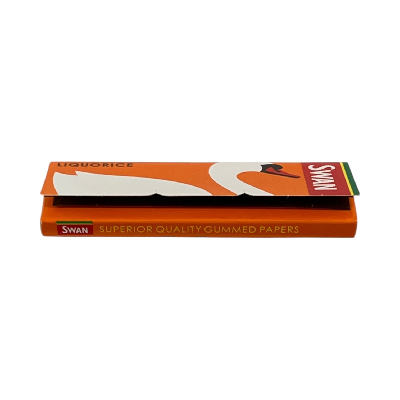 Swan superior quality gummed papers on a white background