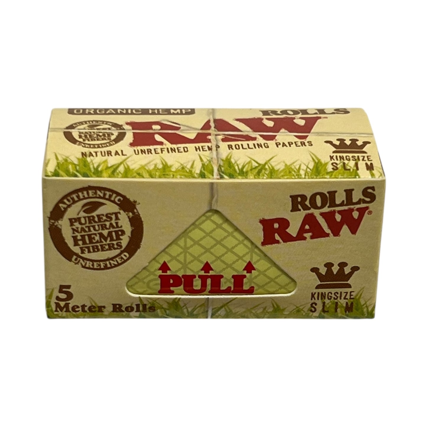RAW Organic Hemp 5m King Size Slim Rolling Paper Roll – Unbleached & Organic